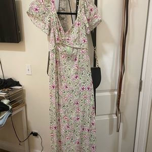 Zara floral dress